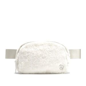 Lululemon Plush Fleece Everywhere Belt Bag Bone/Silver